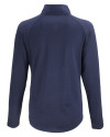 Navy Midshipmen Cutter & Buck Coastline Epic Comfort Recycled Women’s Quarter Zip Navy Blue Mannequin Back Thumbnail Image