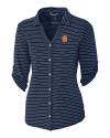 Syracuse Orange Cutter & Buck Academy Elbow Sleeve Womens Top Liberty Navy Mannequin Thumbnail Image