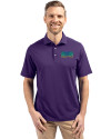 2026 Seattle FIFA World Cup Cutter & Buck Virtue Eco Pique Recycled Mens Polo College Purple Front Thumbnail Image