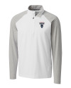 Howard Bison Cutter & Buck Response Lightweight Hybrid Quarter Zip Mens Pullover Windbreaker White Mannequin Thumbnail Image