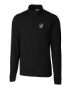 Georgia Bulldogs Cutter & Buck Advantage Mens Zip Mock Black Mannequin Thumbnail Image