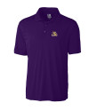 LSU Tigers Cutter & Buck Northgate CB DryTec Short Sleeve Mens Polo College Purple Mannequin Thumbnail Image