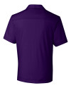LSU Tigers Cutter & Buck Northgate CB DryTec Short Sleeve Mens Polo College Purple Mannequin Back Thumbnail Image