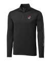 Georgia Bulldogs Cutter & Buck Pennant Sport Half Zip Black Mannequin Thumbnail Image