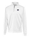 Penn State Nittany Lions Cutter & Buck Men's CB DryTec Edge Half Zip White Mannequin Thumbnail Image