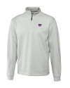 Kansas State Wildcats Cutter & Buck Men's CB DryTec Edge Half Zip Reflect Mannequin Thumbnail Image