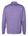 Kansas State Wildcats Cutter & Buck Stealth Heathered Quarter Zip Mens Pullover College Purple Mannequin Back Thumbnail Image