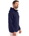 Clique Haven Recycled Mens Full Zip Hooded Sweatshirt Dark Navy Side Thumbnail Image