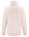 Clique Haven Recycled Womens High Collar Pullover Sweatshirt Fog Mannequin Back Thumbnail Image