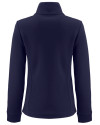 Clique Haven Recycled Womens Quarter Zip Pullover Dark Navy Mannequin Back Thumbnail Image