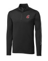 Washington State Cougars Cutter & Buck Pennant Sport Half Zip Black Mannequin Thumbnail Image