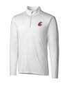 Washington State Cougars Cutter & Buck Pennant Sport Half Zip White Mannequin Thumbnail Image