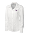 Stephen F Austin Lumberjacks Cutter & Buck Epic Easy Care Nailshead Womens Long Sleeve Dress Shirt White Mannequin Thumbnail Image