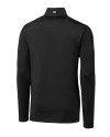 Utah Utes Cutter & Buck Pennant Sport Half Zip Black Mannequin Back Thumbnail Image