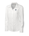 Villanova Wildcats Cutter & Buck Epic Easy Care Nailshead Womens Long Sleeve Dress Shirt White Mannequin Thumbnail Image