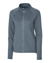View image 4: Cutter & Buck Womens Discovery Windblock Jacket Soapstone Mannequin