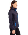 Seafair Cutter & Buck Rainier PrimaLoft®  Womens Eco Insulated Full Zip Puffer Jacket Dark Navy Side Thumbnail Image