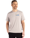 Seafair Cutter & Buck Coastline Epic Comfort Recycled Mens Short Sleeve Tee CONCRETE Front Thumbnail Image