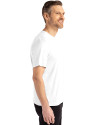 Seafair Cutter & Buck Coastline Epic Comfort Recycled Mens Short Sleeve Tee White Side Thumbnail Image
