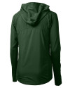 UNC Wilmington Seahawks - Cutter & Buck Adapt Eco Knit Hybrid Recycled Womens Full Zip Jacket Hunter Green Mannequin Back Thumbnail Image