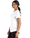 UNC Wilmington Seahawks - Cutter & Buck Coastline Eco Epic Comfort Recycled Womens Short Sleeve Tee White Side Thumbnail Image