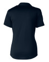 UNC Wilmington Seahawks - Cutter & Buck Virtue Eco Pique Recycled Womens Polo Navy Blue Mannequin Back Thumbnail Image