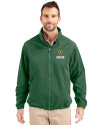 UNC Wilmington Seahawks - Cutter & Buck Charter Eco Mens Full Zip Jacket Hunter Green Front Thumbnail Image
