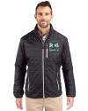 2026 Seattle FIFA World Cup Cutter & Buck Rainier PrimaLoft®  Mens Big and Tall Eco Insulated Puffer Jacket Black Front Thumbnail Image