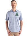Seattle 2026 Soccer Cutter & Buck Pike Eco Diamond Dot Print Recycled Mens Big & Tall Polo Navy Blue Front Thumbnail Image