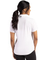 2026 Seattle FIFA World Cup - Cutter & Buck Forge Eco Stretch Recycled Womens Short Sleeve Polo White Back Thumbnail Image