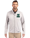 2026 Seattle FIFA World Cup - Cutter & Buck Evoke Softshell Recycled Full Zip Mens Jacket CONCRETE Front Thumbnail Image