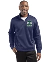 2026 Seattle FIFA World Cup Clique Lift Eco Performance Half Zip Unisex Pullover Navy Front Thumbnail Image