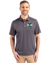 2026 Seattle FIFA World Cup Cutter & Buck Pike Eco Symmetry Print Stretch Recycled Mens Polo Black/White Front Thumbnail Image