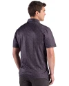 Cutter & Buck Pike Epic Confidence Fern Print Recycled Mens Big & Tall Polo Black Back Thumbnail Image