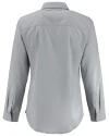 Cutter & Buck Skyline Recycled End on End Womens Long Sleeve Spread Collar Dress Shirt Black Mannequin Back Thumbnail Image