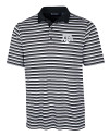 Texas A&M Aggies Cutter & Buck Big & Tall Forge Polo Multi Stripe Black Mannequin Thumbnail Image