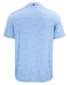 Cutter & Buck Coastline Epic Comfort Camo Print Recycled Mens Polo Atlas Light Blue Mannequin Back Thumbnail Image