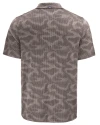 Cutter & Buck Coastline Epic Comfort Camo Print Recycled Mens Polo Elemental Grey Mannequin Back Thumbnail Image