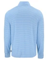 Cutter & Buck Forge Epic Confidence Recycled Double Stripe Mens Quarter Zip Atlas/White Mannequin Back Thumbnail Image