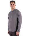 Cutter & Buck Prospect Epic Confidence Recycled Mens Big & Tall Hooded Pullover Elemental Grey Side Thumbnail Image