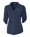 Penn State Nittany Lions Cutter & Buck Academy Elbow Sleeve Womens Top Liberty Navy Mannequin Thumbnail Image