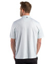 Cutter & Buck Pike Epic Confidence Recycled Fern Print Mens Polo Fresh Mint Back Thumbnail Image