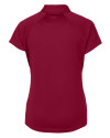 Washington State Cougars Cutter & Buck Forge Stretch Womens Short Sleeve Polo Chutney Mannequin Back Thumbnail Image