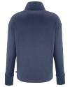 Cutter & Buck Forge Epic Confidence Recycled Stretch Womens Quarter Zip Dark Navy Blue Heather Mannequin Back Thumbnail Image