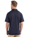 San Diego Padres Stars & Stripes Cutter & Buck Prospect Epic Confidence Recycled Textured Stretch Mens Sport Polo Navy Blue Back Thumbnail Image
