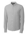 Cutter & Buck Advantage Tri-blend Pique Knitted Mens Big & Tall Dress Shirt Polished Medium Gray Mannequin Thumbnail Image