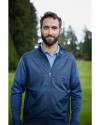 Cutter & Buck Stealth Recycled Hybrid Quilted Mens Windbreaker Jacket Liberty Navy Lifestyle 4 Thumbnail Image