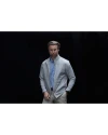 View image 20: Cutter & Buck Stealth Recycled Hybrid Quilted Mens Windbreaker Jacket Polished Medium Gray Lifestyle 4