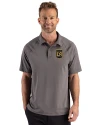 LAFC Cutter & Buck Prospect Recycled Featherlight Stretch Mens Big & Tall Sport Polo Elemental Grey Front Thumbnail Image