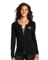 View image 1: Missouri Tigers Cutter & Buck Lakemont Womens Cardigan Sweater  Black Front
